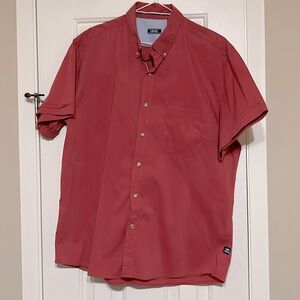 Izod Men’s short sleeve button down shirt